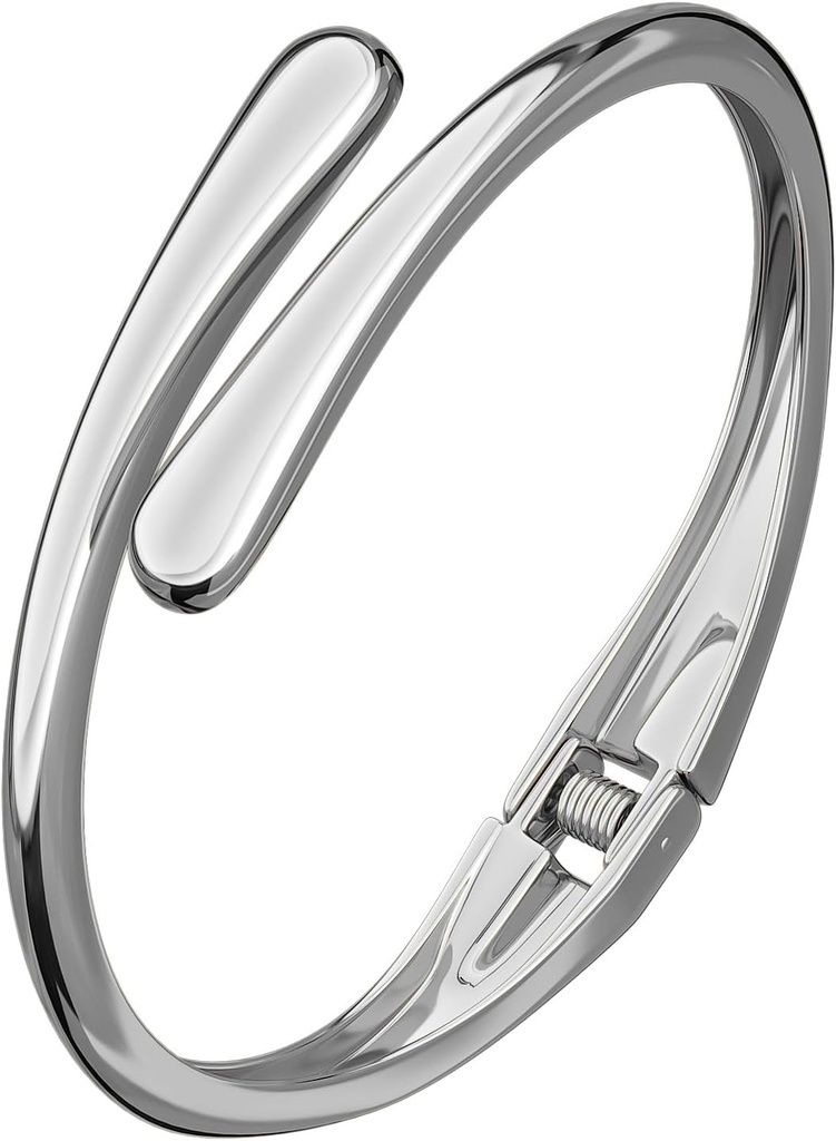 AICase Chunky Gold Bangle Bracelets for Women Teens Trendy Adjustable Wide Twist Cuff Bracelet Fashion Summer Pretty Jewelry Gifts for Women Mom/Her/Sister/Friends/Wife/Grandma