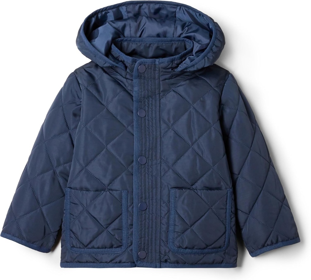 Amazon Essentials x Sofia Grainge Unisex Toddlers and Babies' Hooded Insulated Midweight Field Jacket