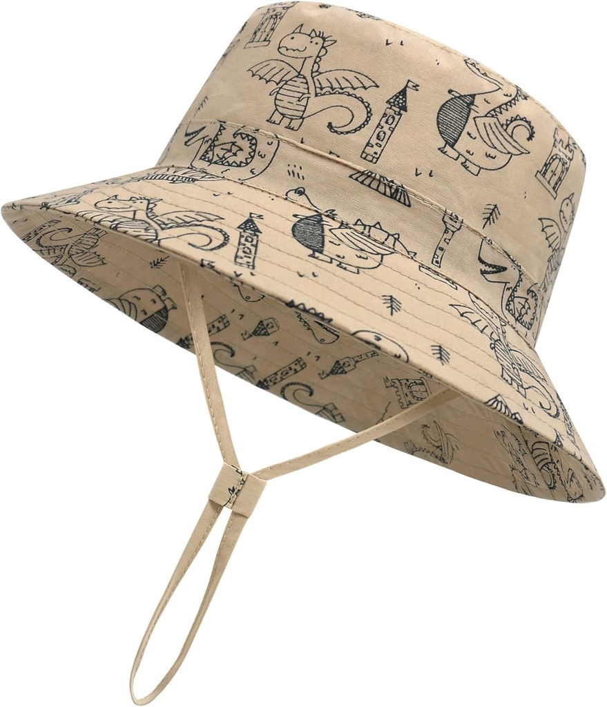 Baby Sun Hat Baby Boy Hats Toddler Hat UPF 50+ Bucket Hat for Baby Girls Infant Beach Hat with Wide Brim Kids Caps