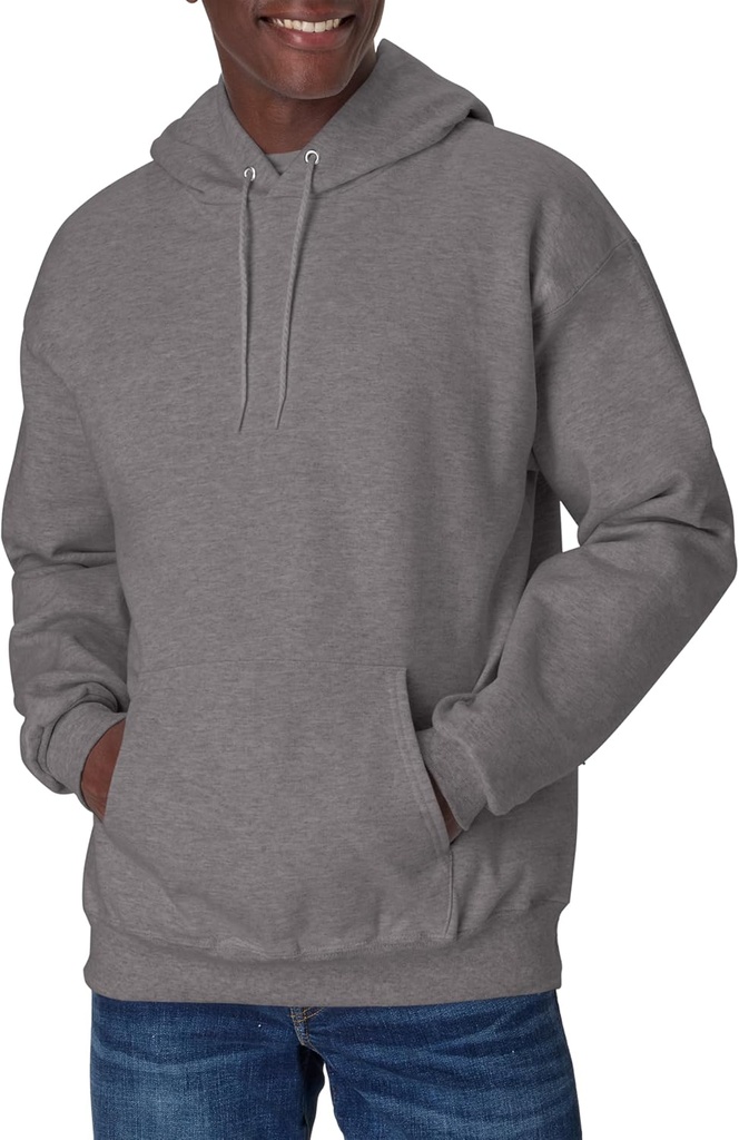 Hanes Men's Ultimate Sweatshirt, Heavyweight Fleece Hoodie, Cotton Sweatshirt for Men