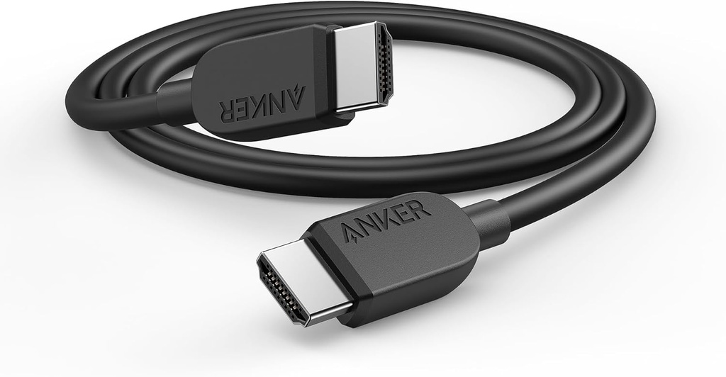 Anker HDMI Cable 8K@60Hz, 3FT Ultra HD 4K@120Hz HDMI Cord,48 Gbps Certified Ultra High-Speed,Compatible with PlayStation 5,Xbox,Samsung TVs,and More
