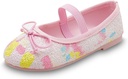 ADAMUMU Girls Dress Up Shoes Sparkly Shoes for Girls Princess Mary Jane School Uniform Dress Shoes in Performance, Prom and Graduation for Toddler/Little/Big Kids