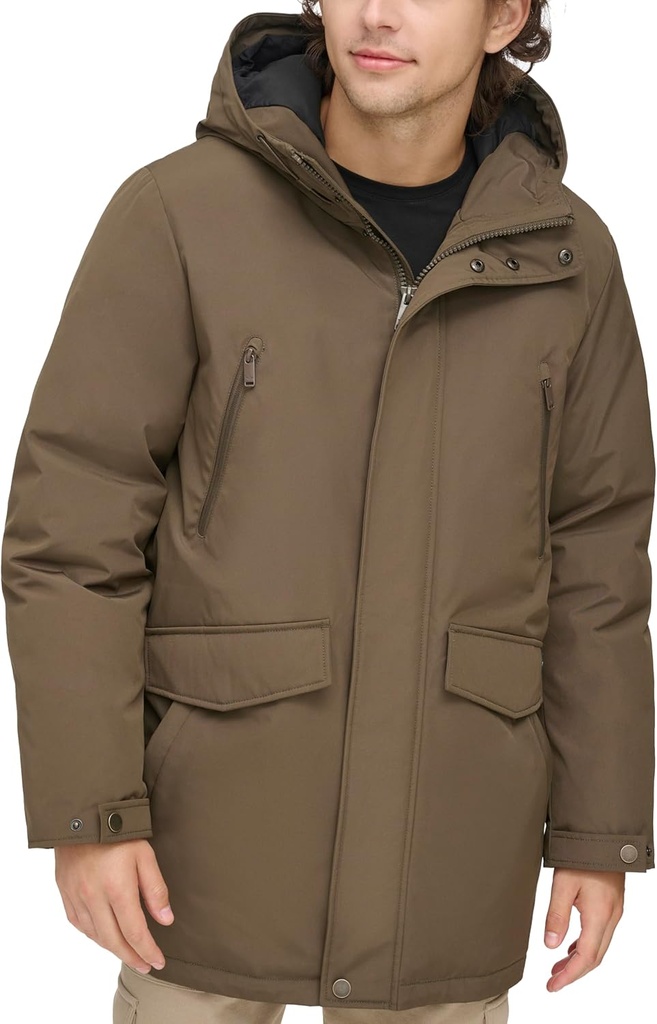 DOCKERS Men's Arctic Cloth Heavyweight Parka Jacket